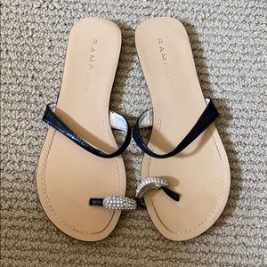Rampage crystal sandals